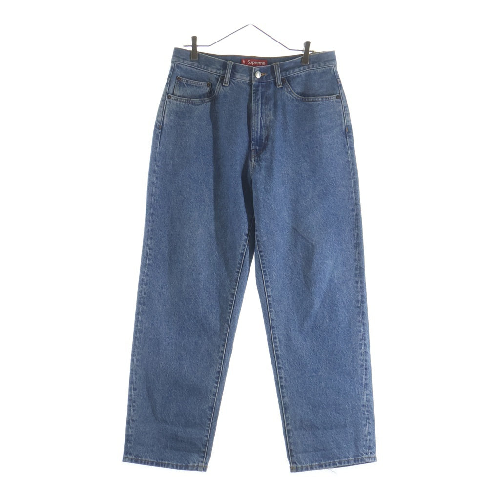 SUPREME(シュプリーム) 24AW Baggy Jean ロゴ刺繍 バギージーンズ デニムパンツ インディゴ