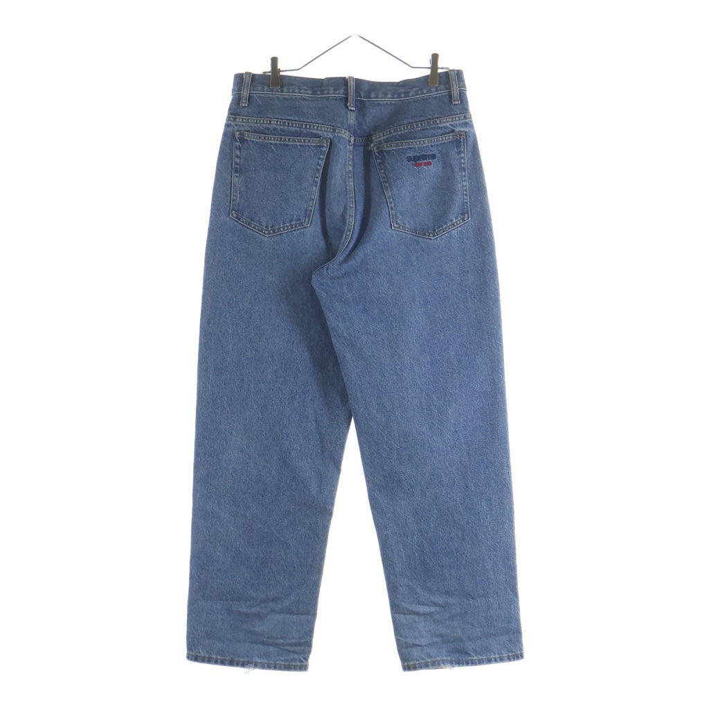 SUPREME(シュプリーム) 24AW Baggy Jean ロゴ刺繍 バギージーンズ デニムパンツ インディゴ