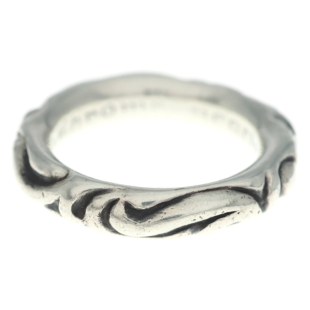 CHROME HEARTS(クロムハーツ) SCRL BAND スクロールバンド リング シルバー BCA351