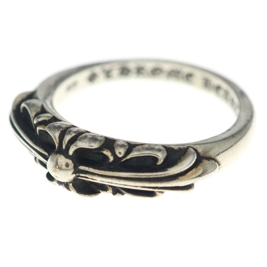 CHROME HEARTS(クロムハーツ) BABY CLASSIC ベイビークラシックフローラルクロスリング シルバー BCA338 レディース