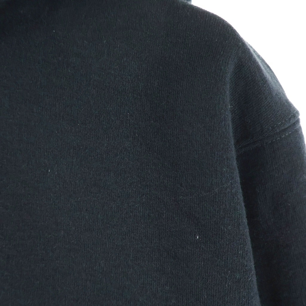 SUPREME(シュプリーム) 22SS ×BURBERRY Box Logo Hooded Sweatshirt バーバリー ボックスロゴ スウェットプルオーバーパーカー フーディー ブラック