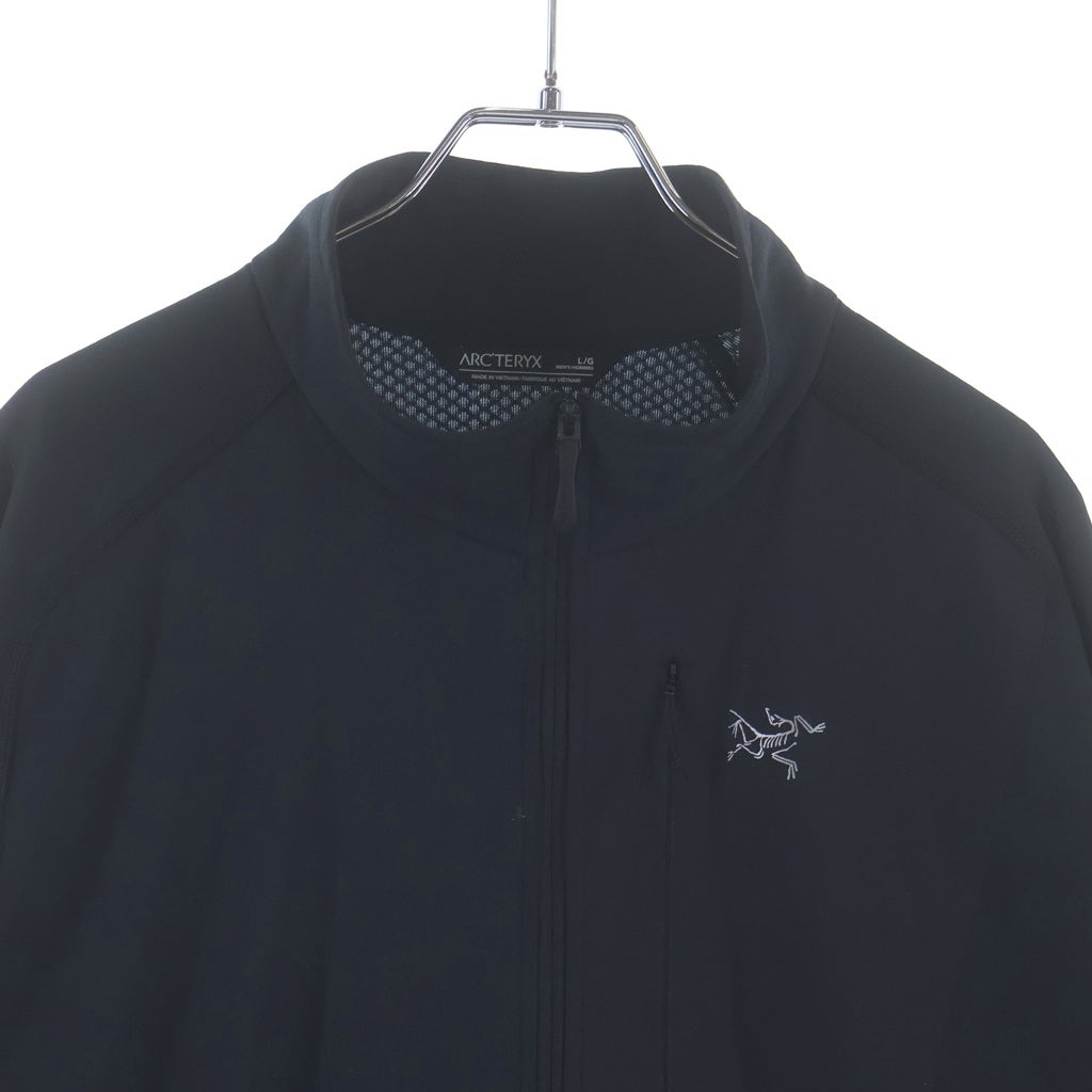ARC'TERYX(アークテリクス) 25SS Delta Jacket デルタジャケット ポリエステルジップアップジャケット ブラック X000009165