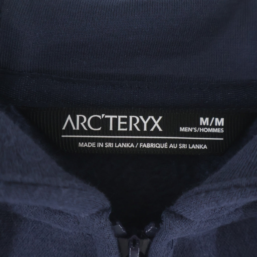 ARC'TERYX(アークテリクス) 25AW Emblem Fleece Full Zip Hoody エンブレムフリースフルジップフーディー ネイビーX000009929