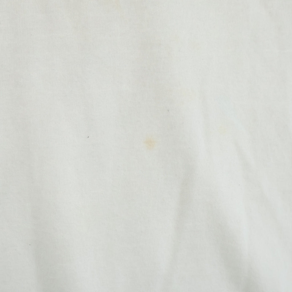 SAINT MICHAEL(セントマイケル) 24SS BR_LS TEE ボーンレイズ フロントプリント長袖カットソー ホワイト SM-YS8-0000-C09