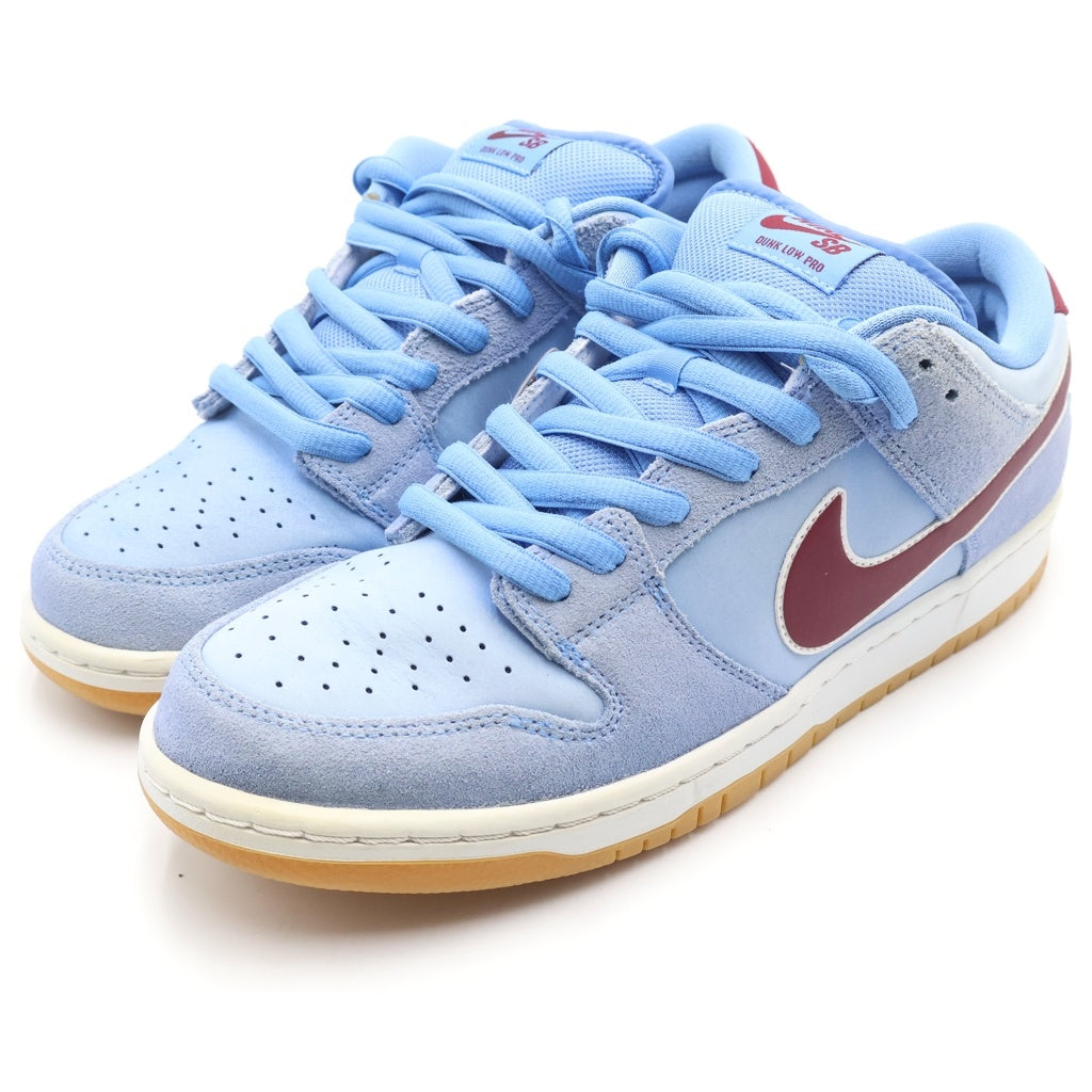 NIKE SB(ナイキエスビー) DUNK LOW PRO PHILADELPHIA PHILLIES DQ4040-400 ダンクロー プロ フィラデルフィアフィリーズ ローカットスニーカー ブルー US10/28cm