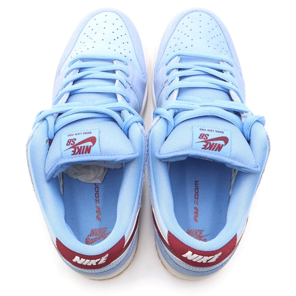 NIKE SB(ナイキエスビー) DUNK LOW PRO PHILADELPHIA PHILLIES DQ4040-400 ダンクロー プロ フィラデルフィアフィリーズ ローカットスニーカー ブルー US10/28cm