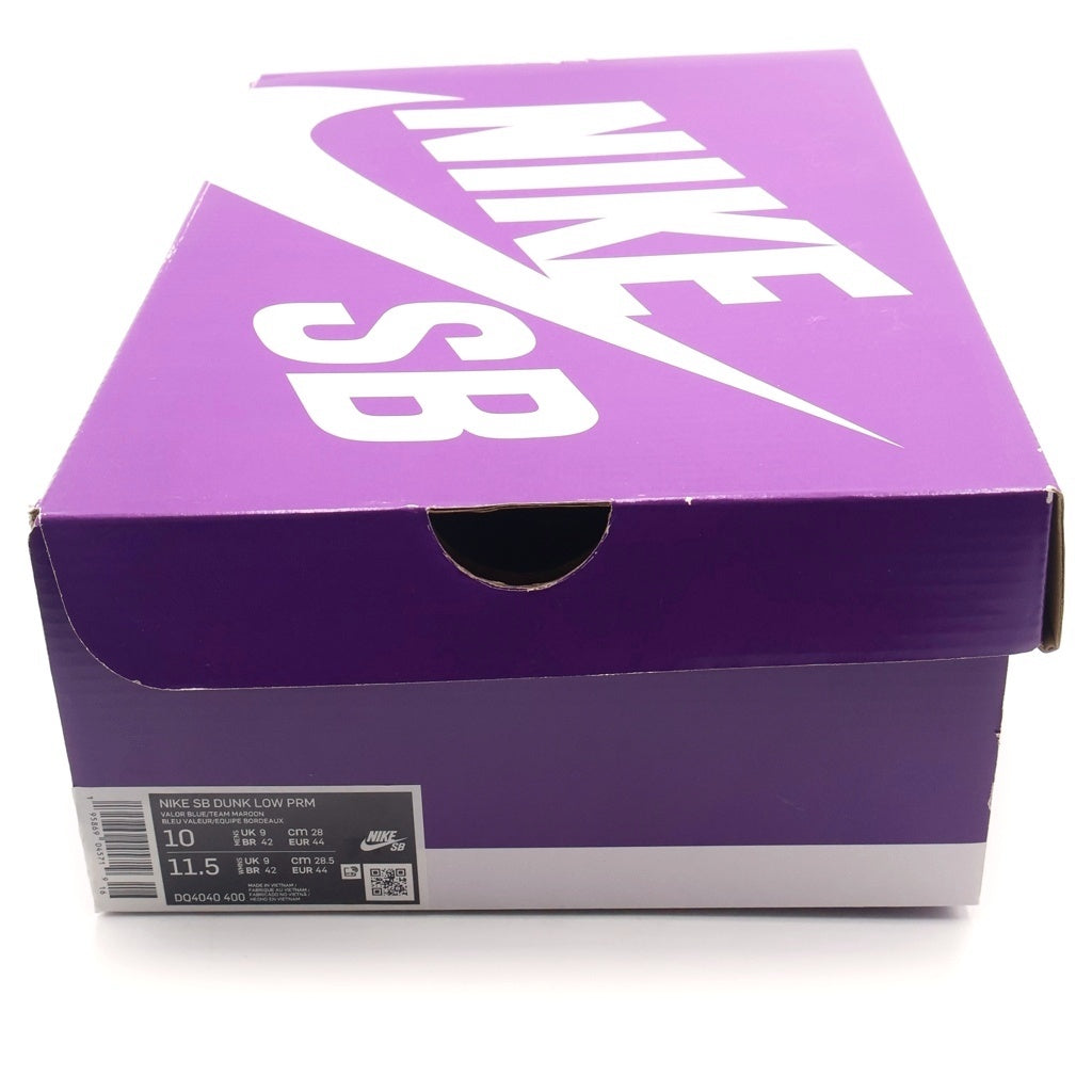 NIKE SB(ナイキエスビー) DUNK LOW PRO PHILADELPHIA PHILLIES DQ4040-400 ダンクロー プロ フィラデルフィアフィリーズ ローカットスニーカー ブルー US10/28cm