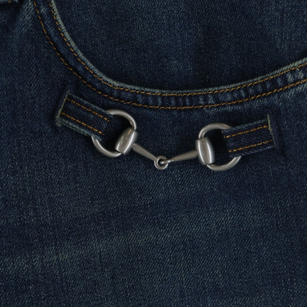 GUCCI(グッチ) 26SS ホースビットディテールデニムパンツ インディゴ
