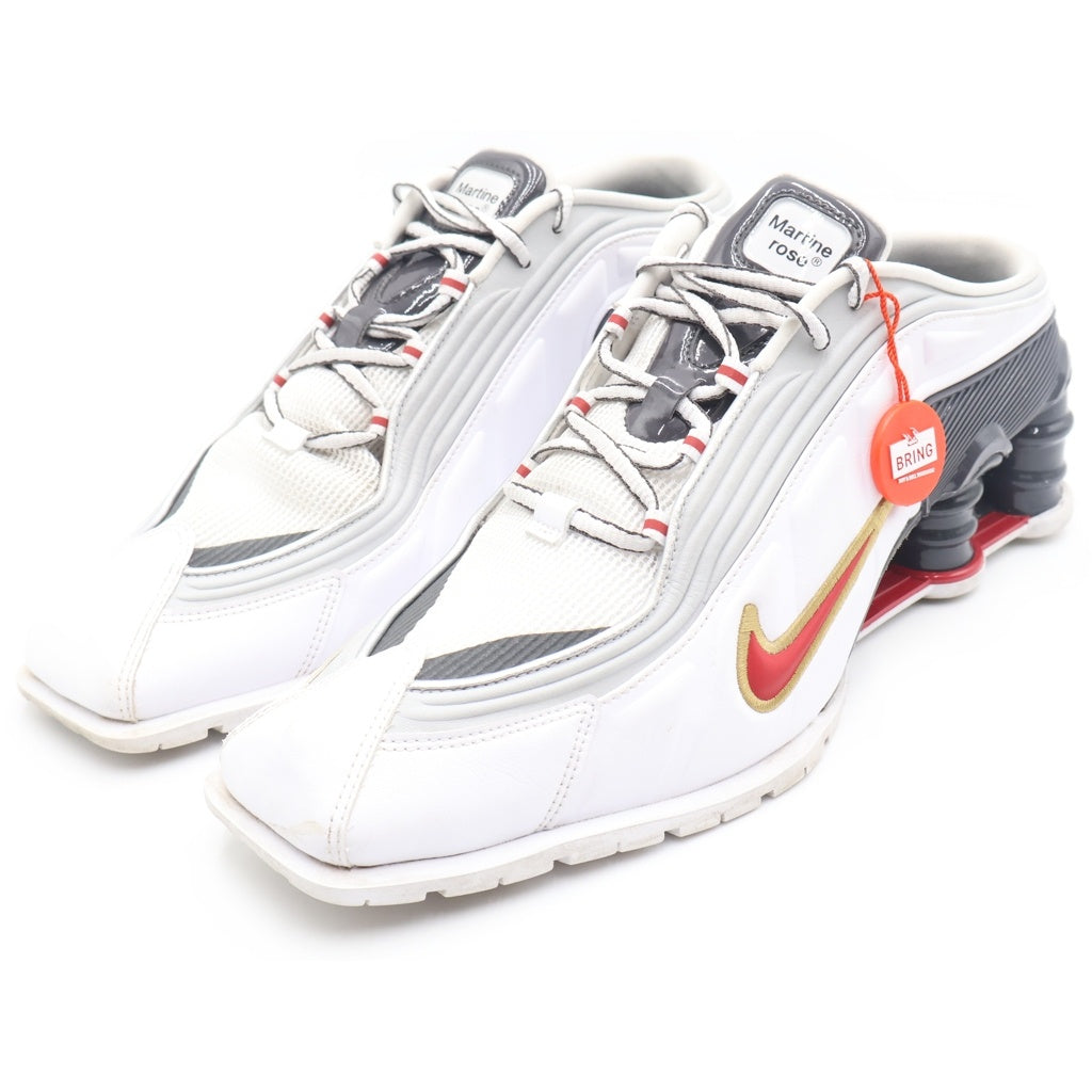 NIKE(ナイキ) ×Martine Rose WMNS SHOX MR4 White Varsity Red