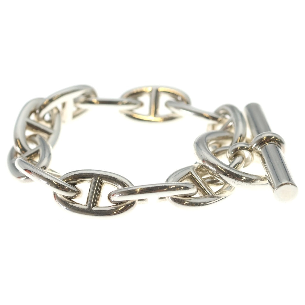 HERMES(エルメス) Chaine d'Ancre TGM シェーヌダンクルTGM 11コマ チェーンブレスレット シルバー