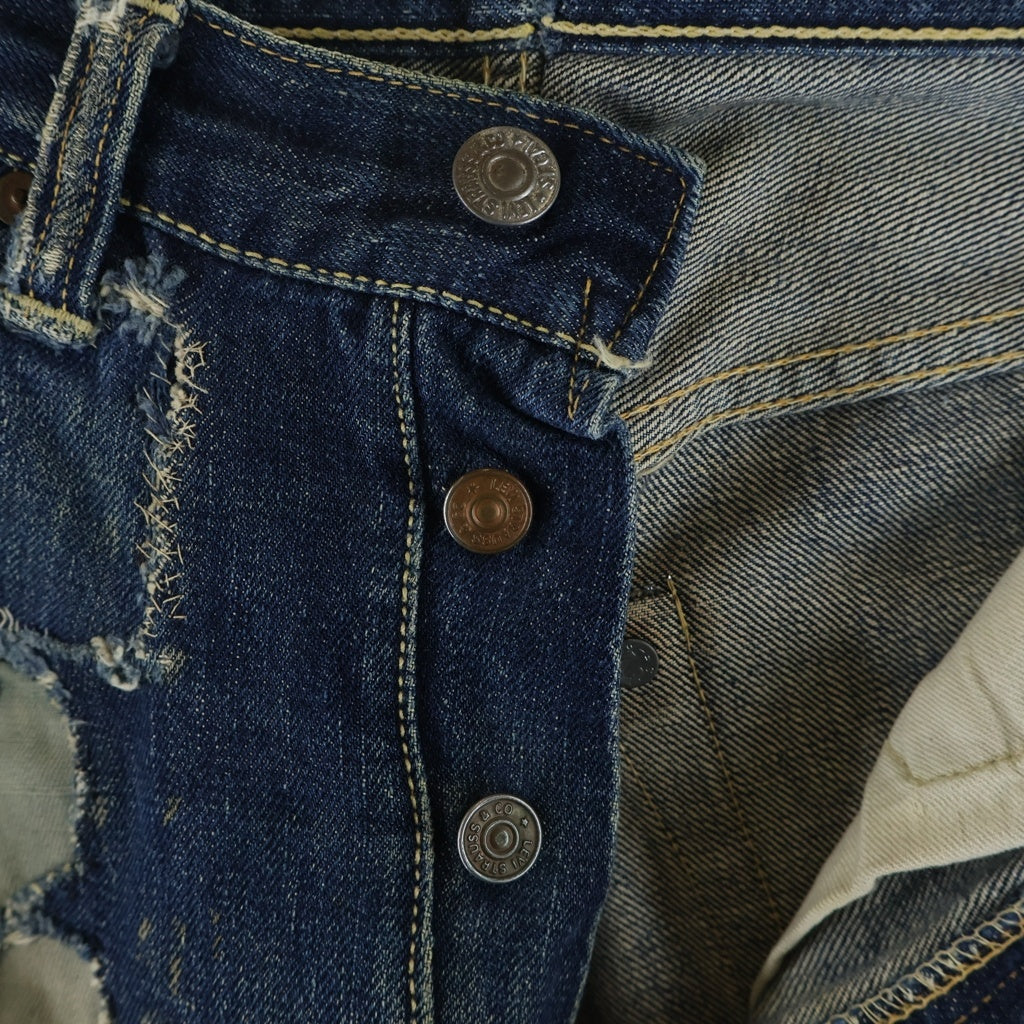 Levi's(リーバイス) 40S VINTAGE 501XX 47モデル 革パッチ 片面タブ