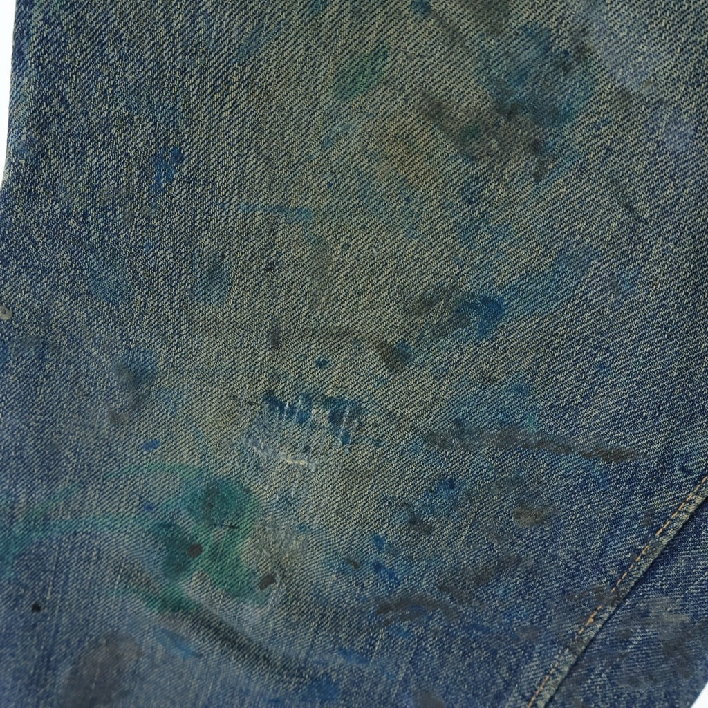Levi's(リーバイス) 50S VINTAGE 501XX 53モデル 革パッチギャラ入り 両面タブ デニムパンツ インディゴ