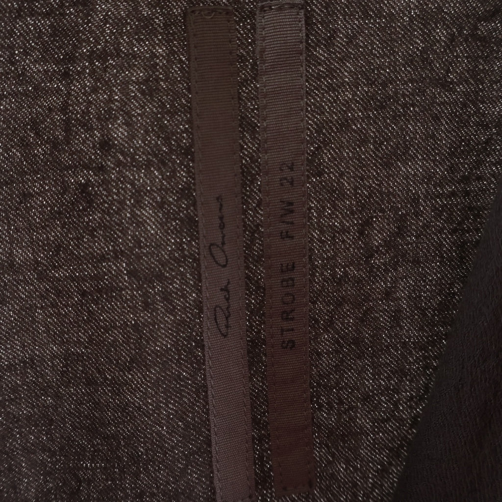 Rick Owens(リックオウエンス) 22AW STROBE FIELD SHIRT ウール