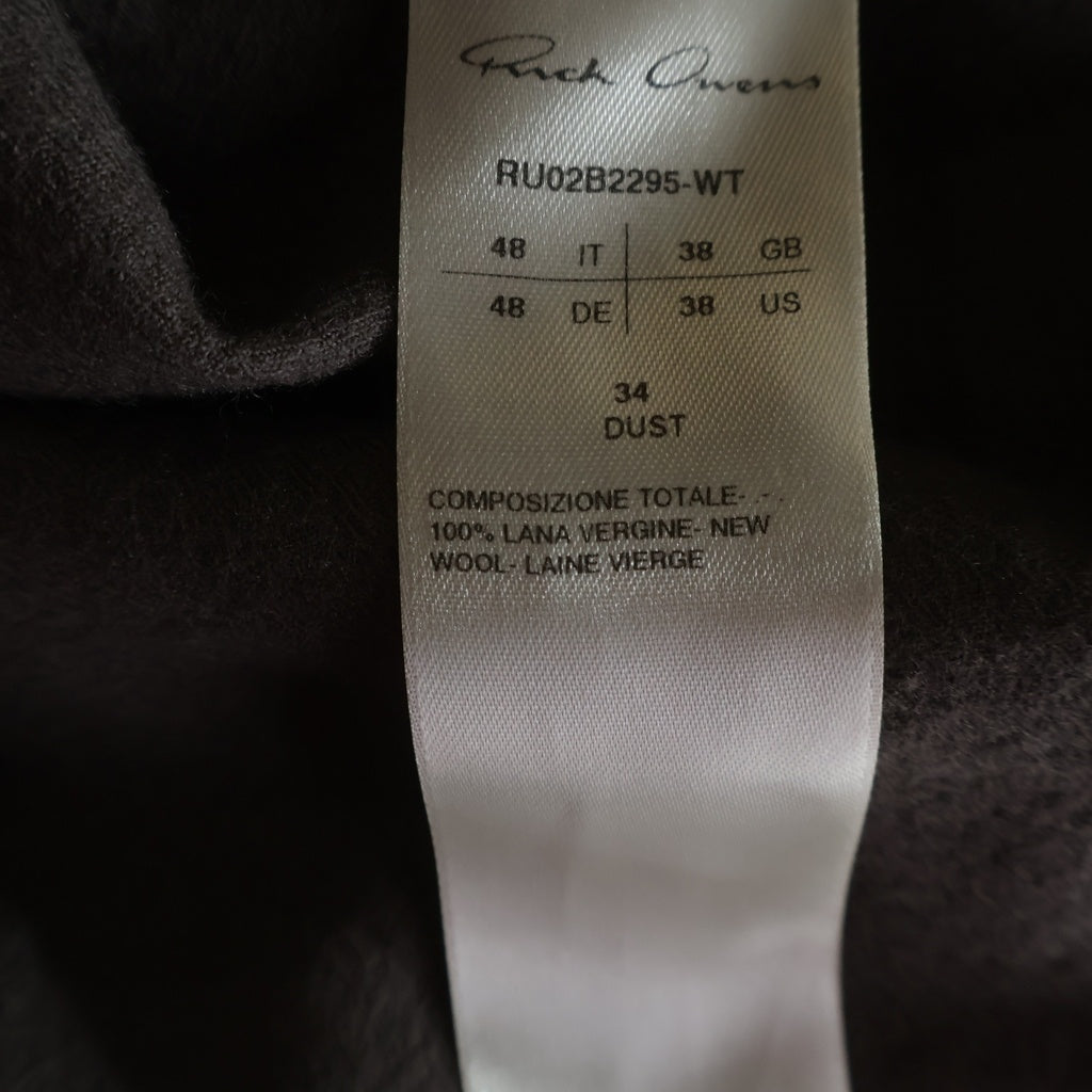 Rick Owens(リックオウエンス) 22AW STROBE FIELD SHIRT ウール