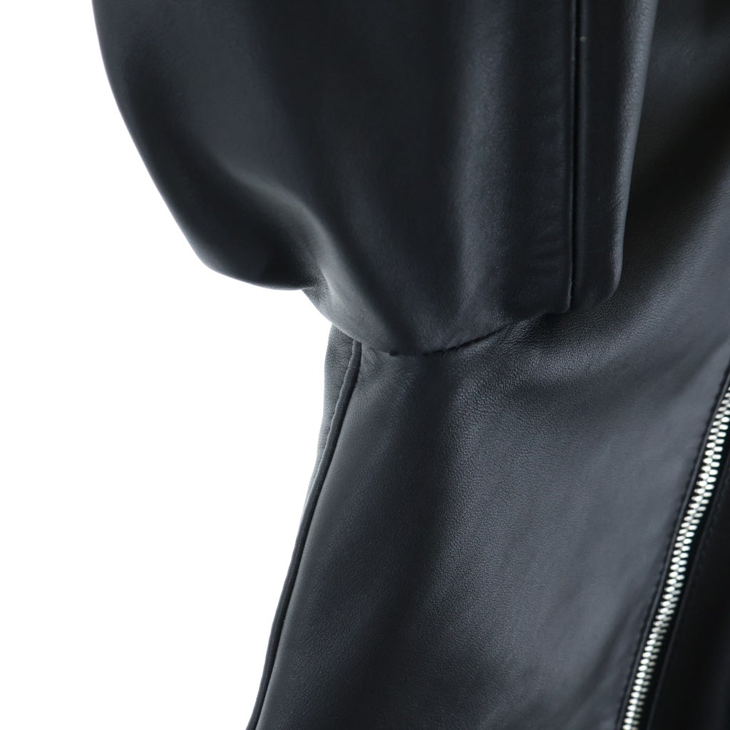 Lewis Leathers(ルイスレザー) 441T CYCLONE TIGHT FIT COW HIDE サイクロン タイトフィット カウハイド ダブルライダースジャケット ブラック