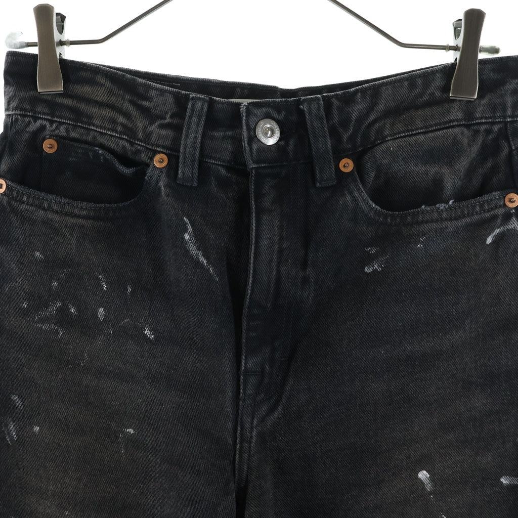 OUR LEGACY(アワーレガシー) FULL CUT DENIM フルカット ウォッシュ ストレートデニムパンツ ブラック W2265FN