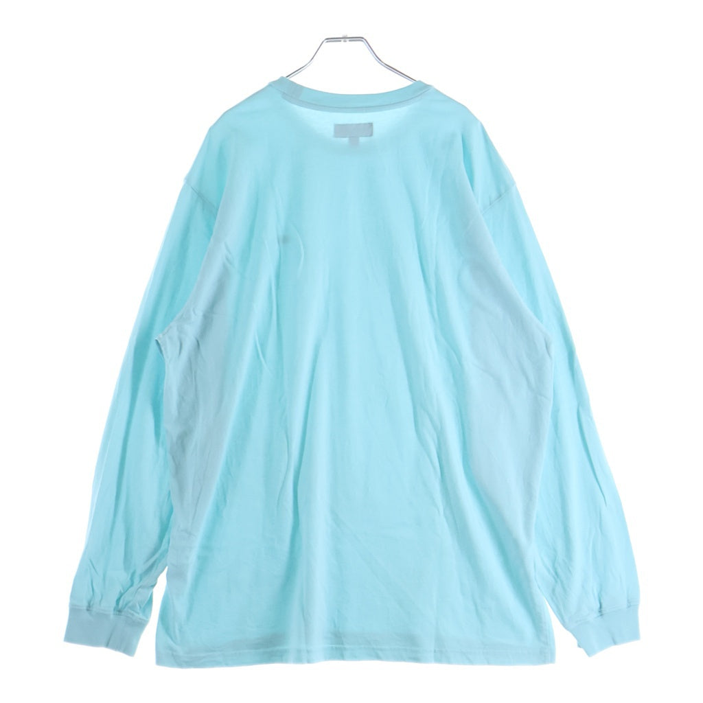 SUPREME(シュプリーム) 26SS Small Box L/S Tee スモールボックス 長袖Tシャツ カットソー シアン