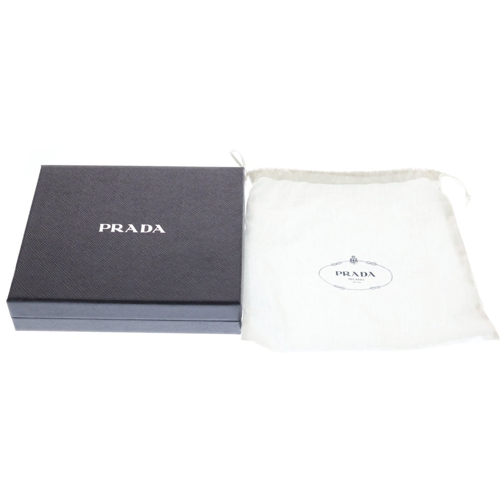 PRADA(プラダ) トライアングルロゴ ナイロン カチューシャ ヘアアクセサリー ブラック 1IH080 レディース