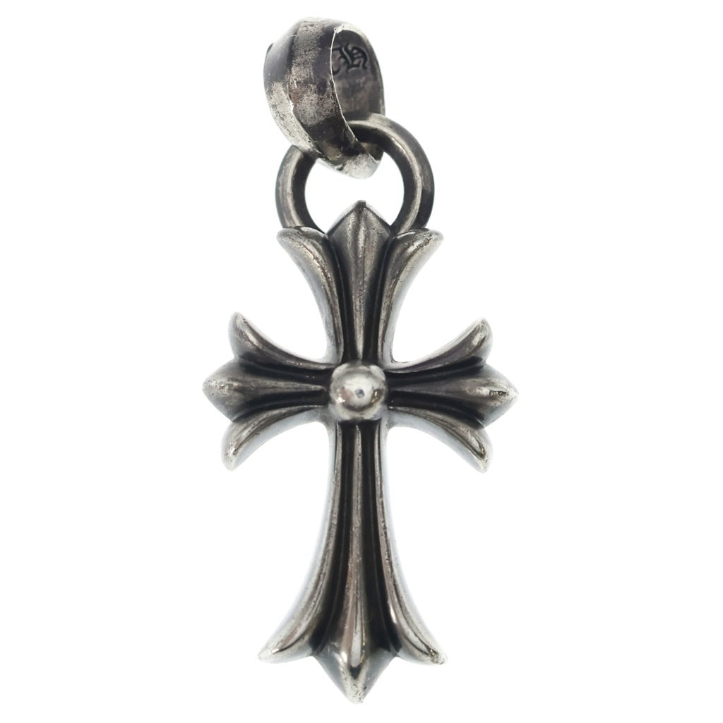CHROME HEARTS(クロムハーツ) CH CRS SML W/BALE Wベイル スモールCHクロス ペンダントトップ シルバー BCA218