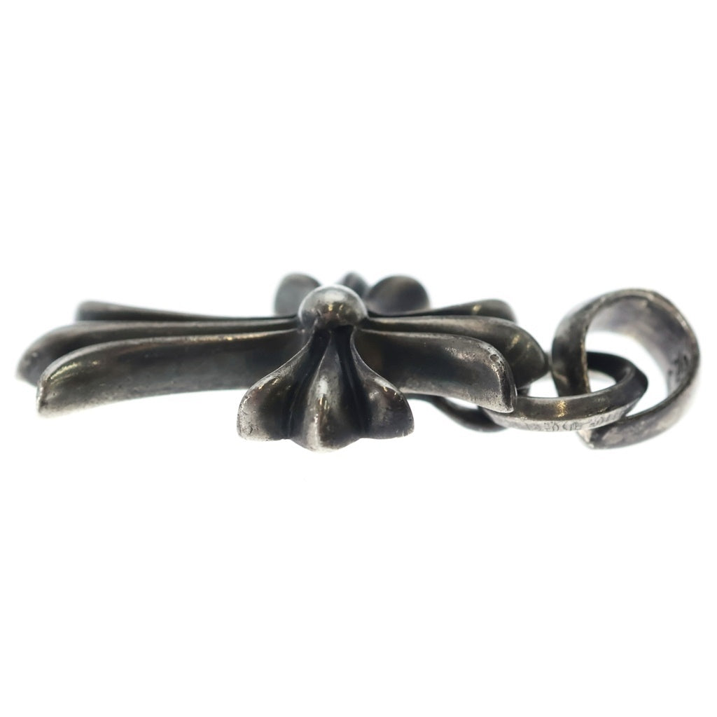 CHROME HEARTS(クロムハーツ) CH CRS SML W/BALE Wベイル スモールCHクロス ペンダントトップ シルバー BCA218