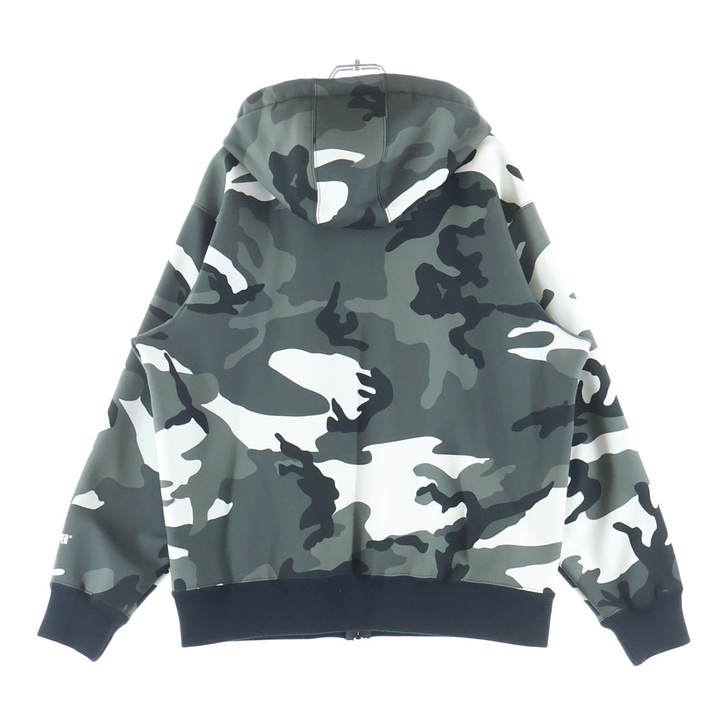 SUPREME(シュプリーム) 20AW WINDSTOPPER Zip Up Hooded Sweatshirt ウインドストッパー ジップアップフーディースウェットシャツ グレー
