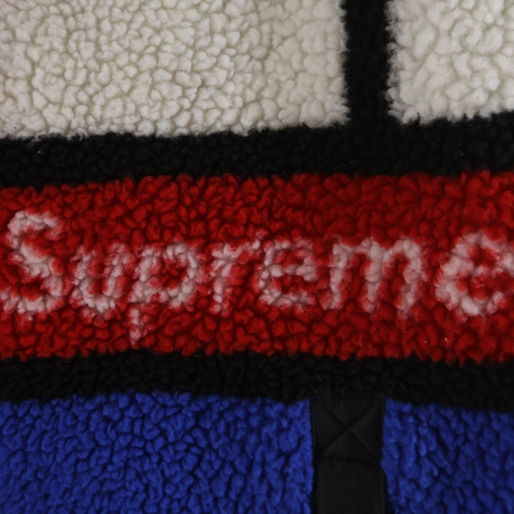SUPREME(シュプリーム) 20AW Reversible Colorblocked Fleece Jacket リバーシブルカラーブロックフリースジャケット マルチ