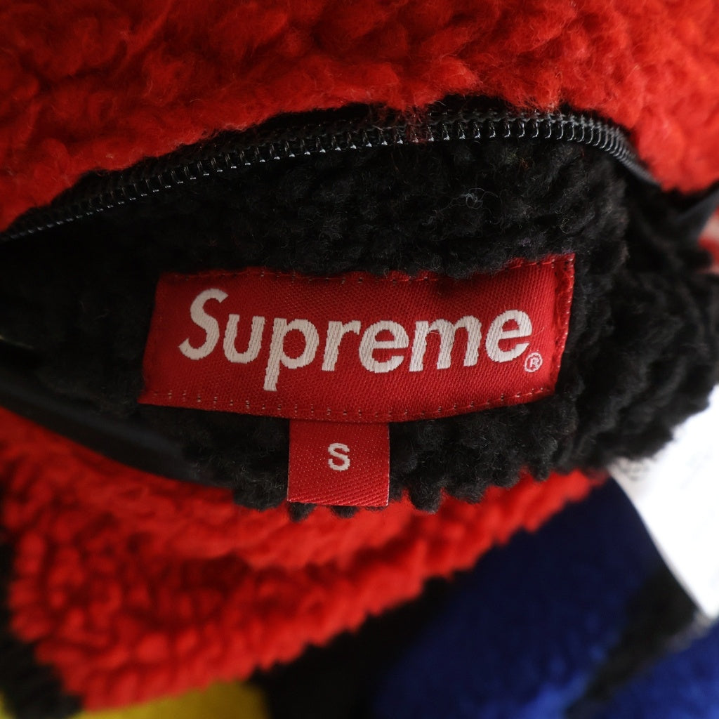 SUPREME(シュプリーム) 20AW Reversible Colorblocked Fleece Jacket リバーシブルカラーブロックフリースジャケット マルチ