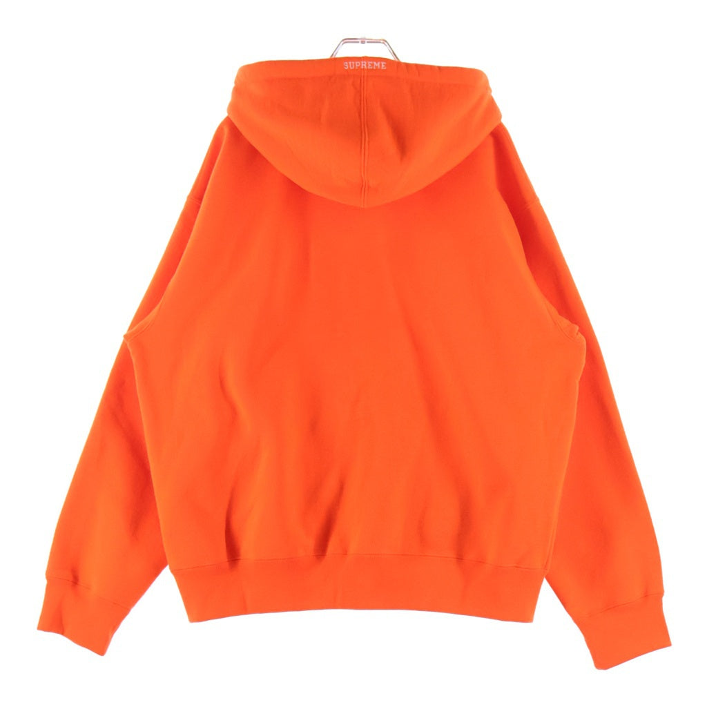SUPREME(シュプリーム) 24AW S Logo Zip Up Hooded Sweatshirt Sロゴ スウェット ジップアップパーカー オレンジ