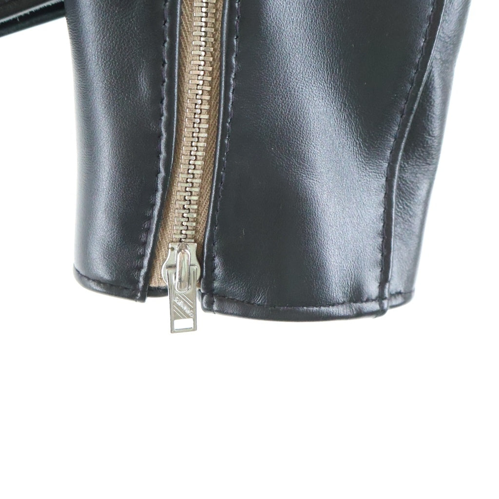 Lewis Leathers(ルイスレザー) DOMINATOR 551T HORSE HIDE ドミネーター タイトフィット ホースハイド シングルライダースジャケット ブラック