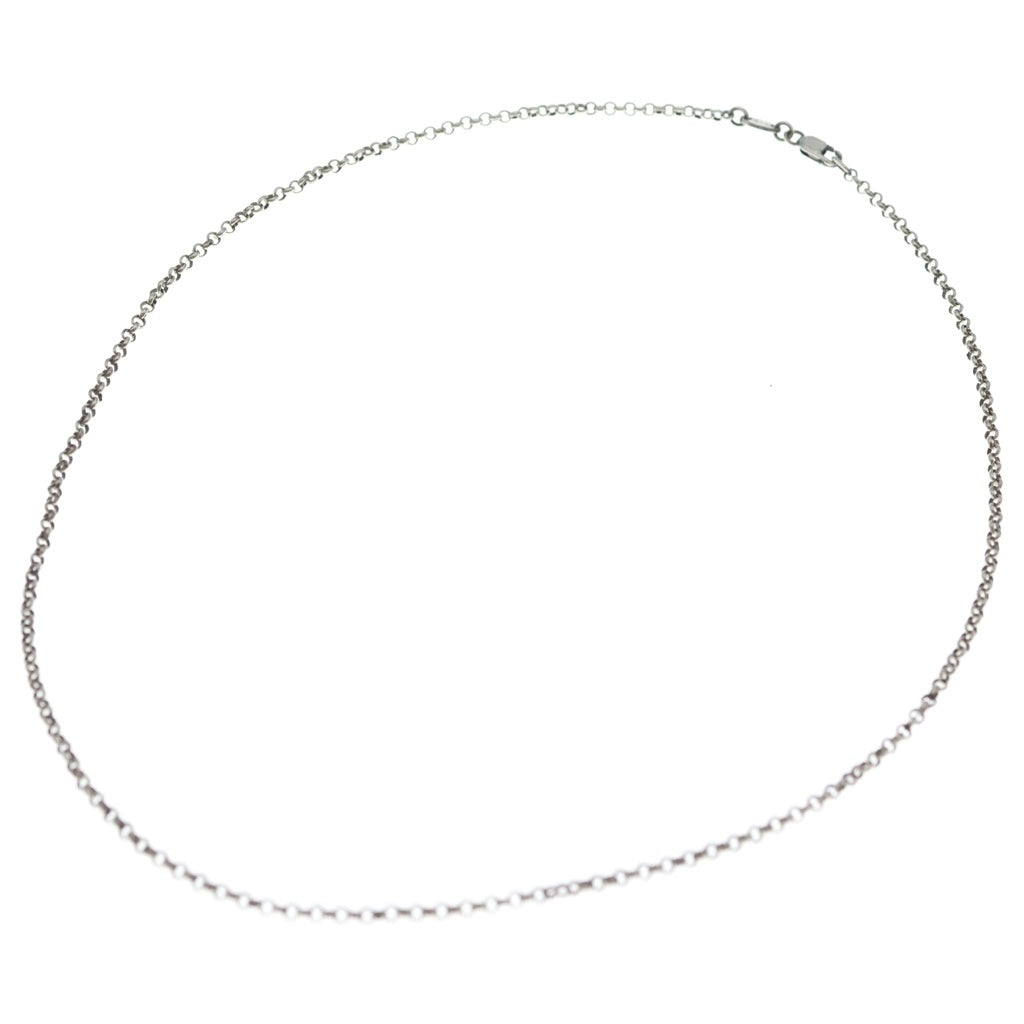 CHROME HEARTS(クロムハーツ) NECKCHAIN R18 ロールチェーンネックレス 18inch シルバー BCA083