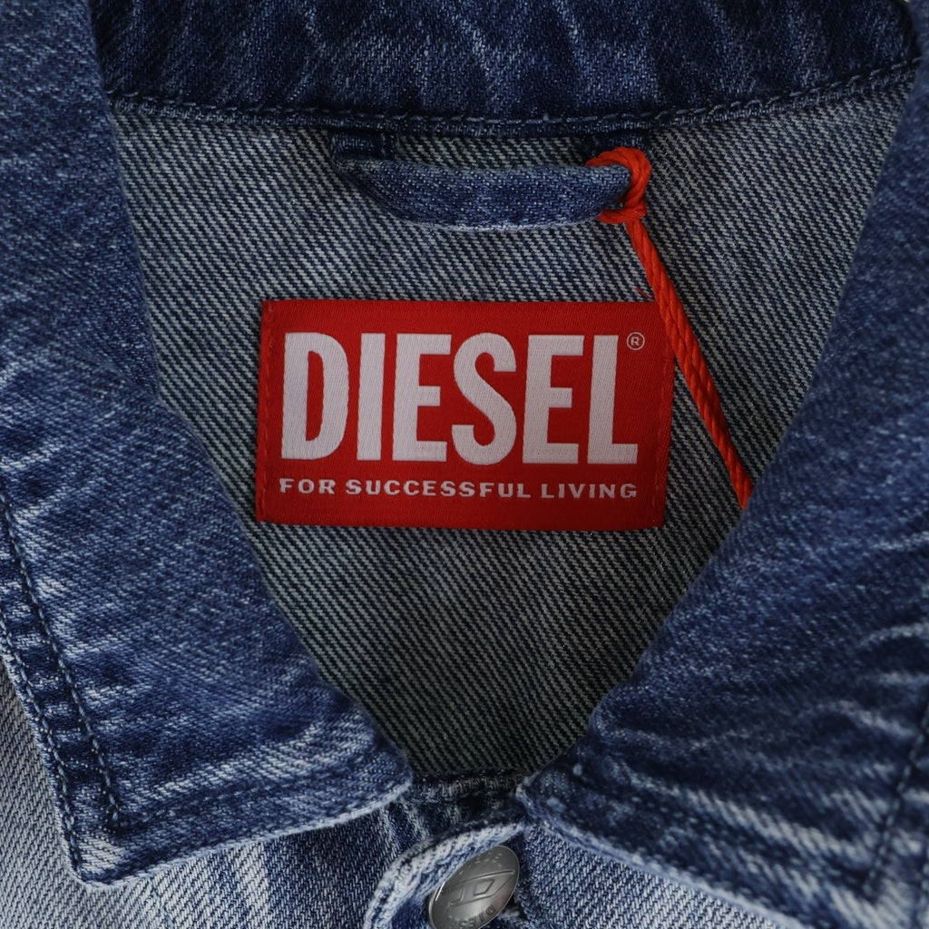 DIESEL(ディーゼル) 26SS D-DENVER-FSI1 Denim Jacket デニムトラッカージャケット インディゴ A23850 09P29