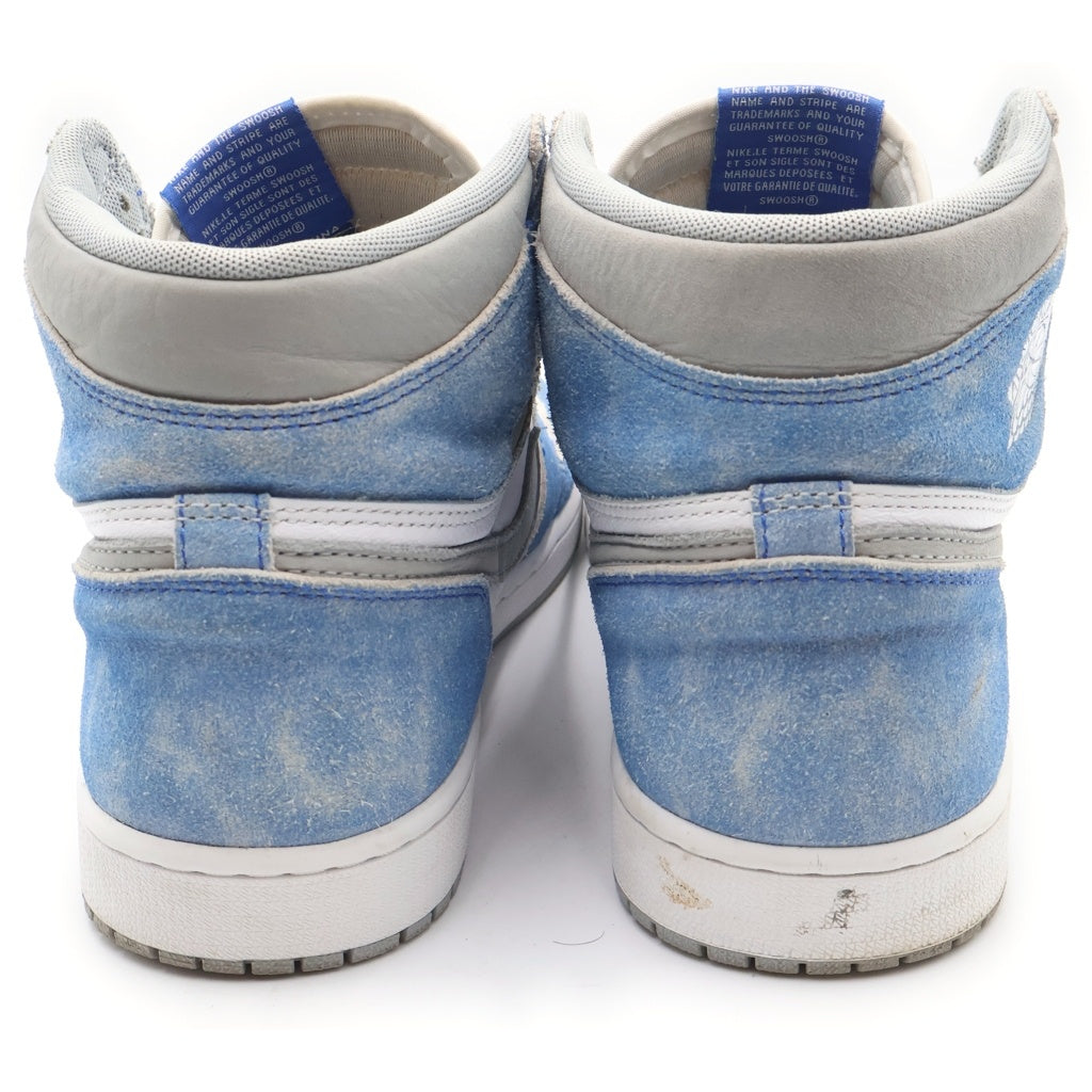 NIKE(ナイキ) AIR JORDAN 1 HIGH OG HYPER ROYAL 555088-402 エアジョーダン1 ハイパーロイヤル ハイカットスニーカー ホワイト/ブルー US9.5/27.5cm
