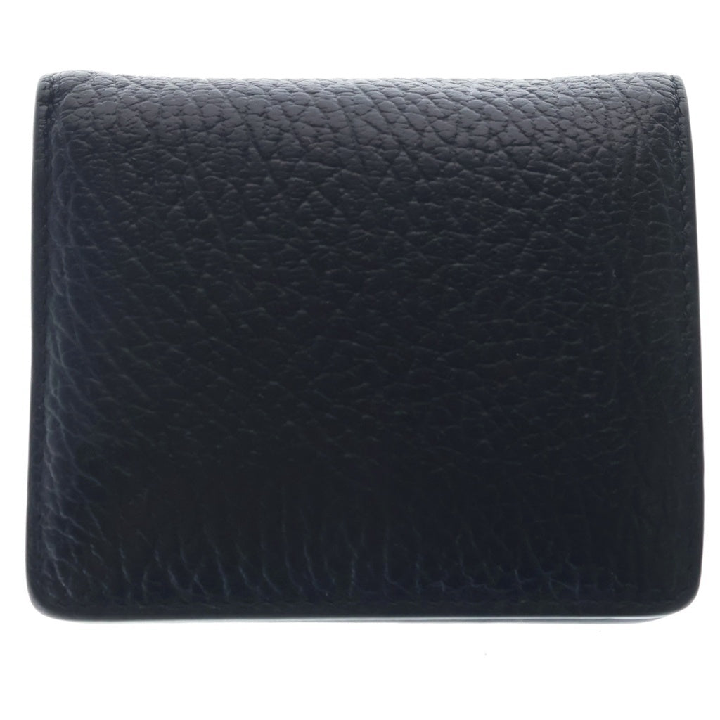 Maison Margiela(メゾンマルジェラ) 4ステッチ 二つ折り財布 コンパクトウォレット ブラック S56UI0140