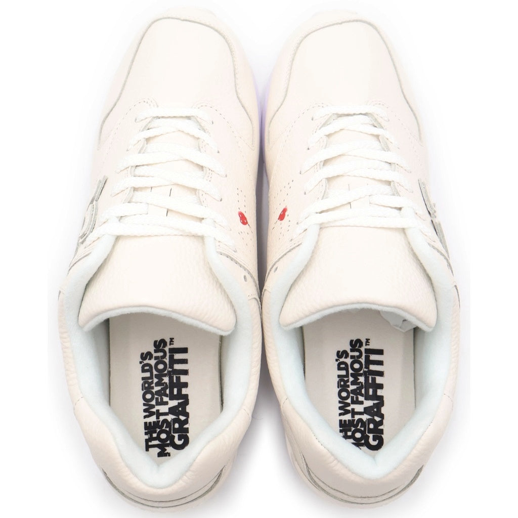 Sangacio(サンガッチョ) Nyus BRANDALISED Pure Whiteニューズ ブランドライズド ピュアホワイト ローカットスニーカー US9.5/27.5cm ホワイト