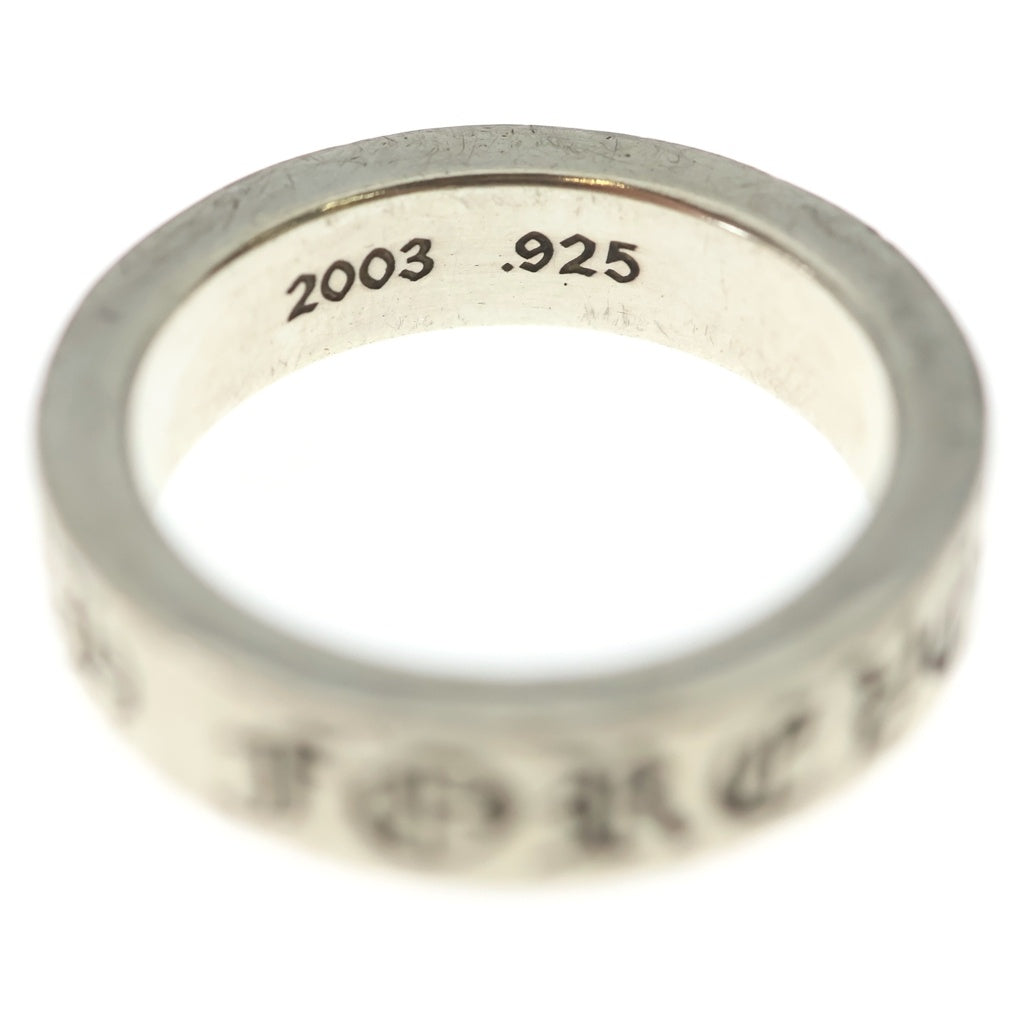 CHROME HEARTS(クロムハーツ) 6mm SPACER FOREVER 6mmスペーサーリング フォーエバーシルバー BCA337