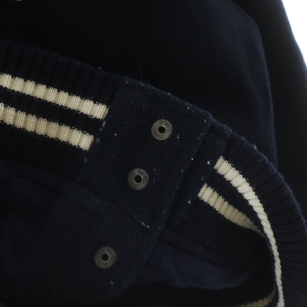 POLO RALPH LAUREN(ポロラルフローレン) 25AW × MLB NEW YORK YANKEES ニューヨークヤンキース ベースボールジャケット スタジャン ネイビー