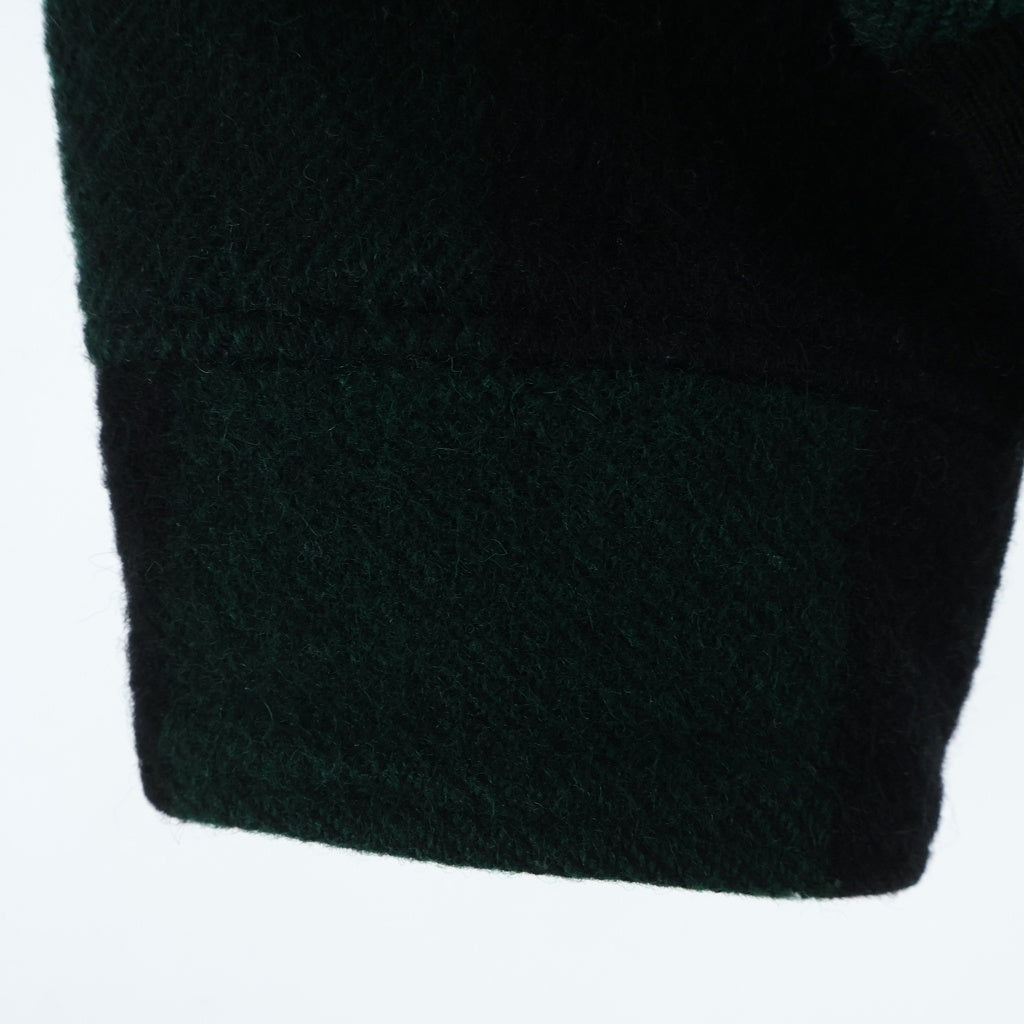 POLO RALPH LAUREN(ポロラルフローレン) 90s ブロック チェック ジップアップ ジャケット ブルゾン グリーン