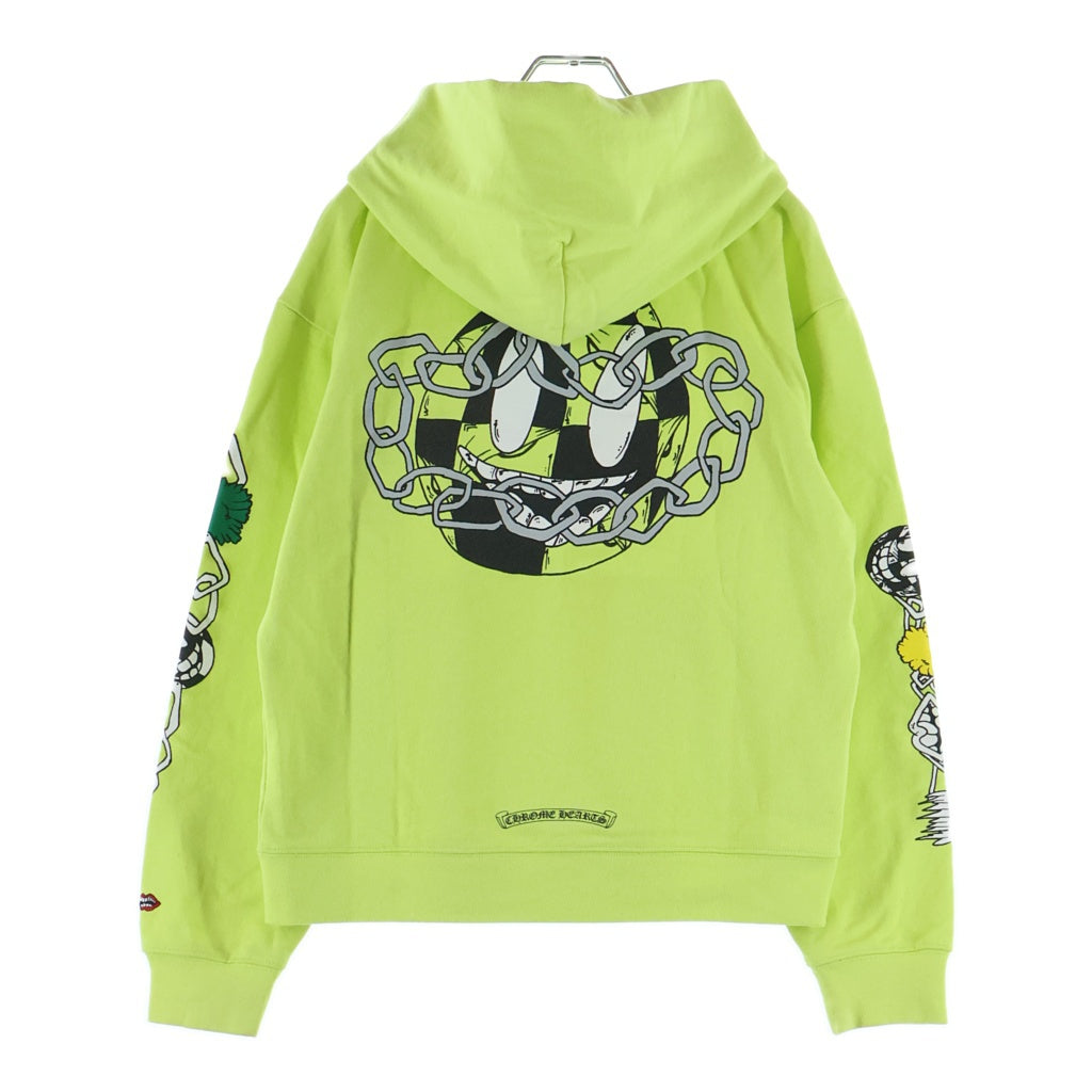 CHROME HEARTS(クロムハーツ) ×MATTY BOY PPO CHAIN GAME HOODIE マッティボーイ プルオーバーパーカー フーディー イエロー