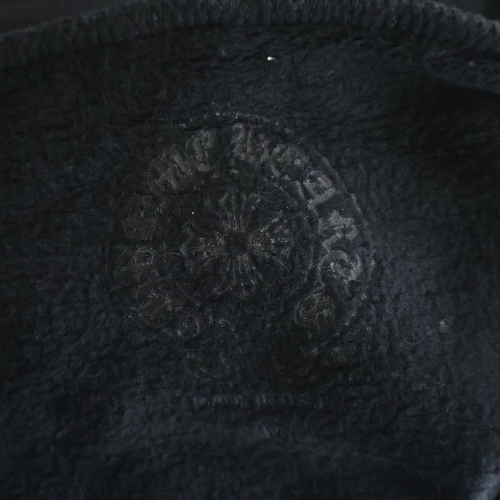 CHROME HEARTS(クロムハーツ) VERTICAL LOGO PULLOVER HOODIE ヴァーティカルロゴ プルオーバーパーカー フーディー ブラック/ブルー