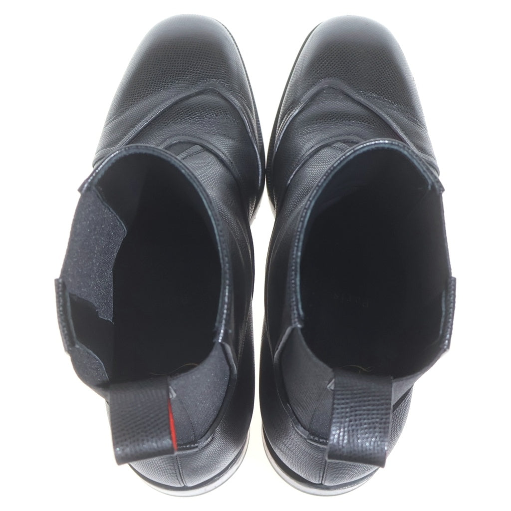CHRISTIAN LOUBOUTIN(クリスチャンルブタン) BOABI CHELSEA FLAT ボアビ チェルシー フラット レザーブーツ ブラック 3230290