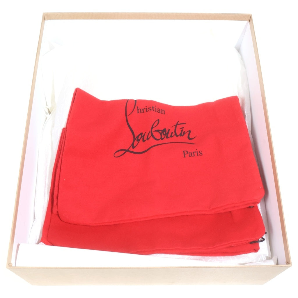 CHRISTIAN LOUBOUTIN(クリスチャンルブタン) BOABI CHELSEA FLAT ボアビ チェルシー フラット レザーブーツ ブラック 3230290