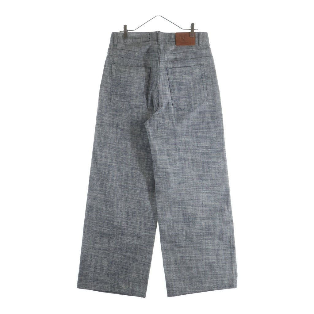 NO/FAITH STUDIOS(ノーフェイスストゥディオス) Japanese Denim リバースデザイン セルビッジデニム グレー