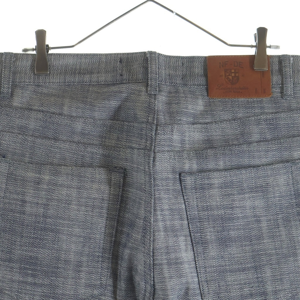 NO/FAITH STUDIOS(ノーフェイスストゥディオス) Japanese Denim リバースデザイン セルビッジデニム グレー