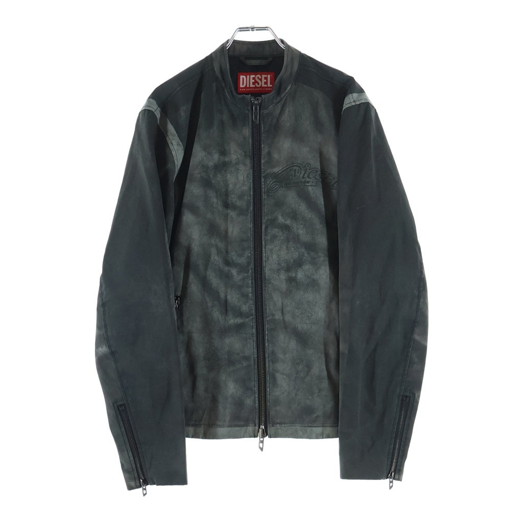 DIESEL(ディーゼル) J-EVERT ナイロンブルゾン フロントロゴ ジャケット グレー A18508