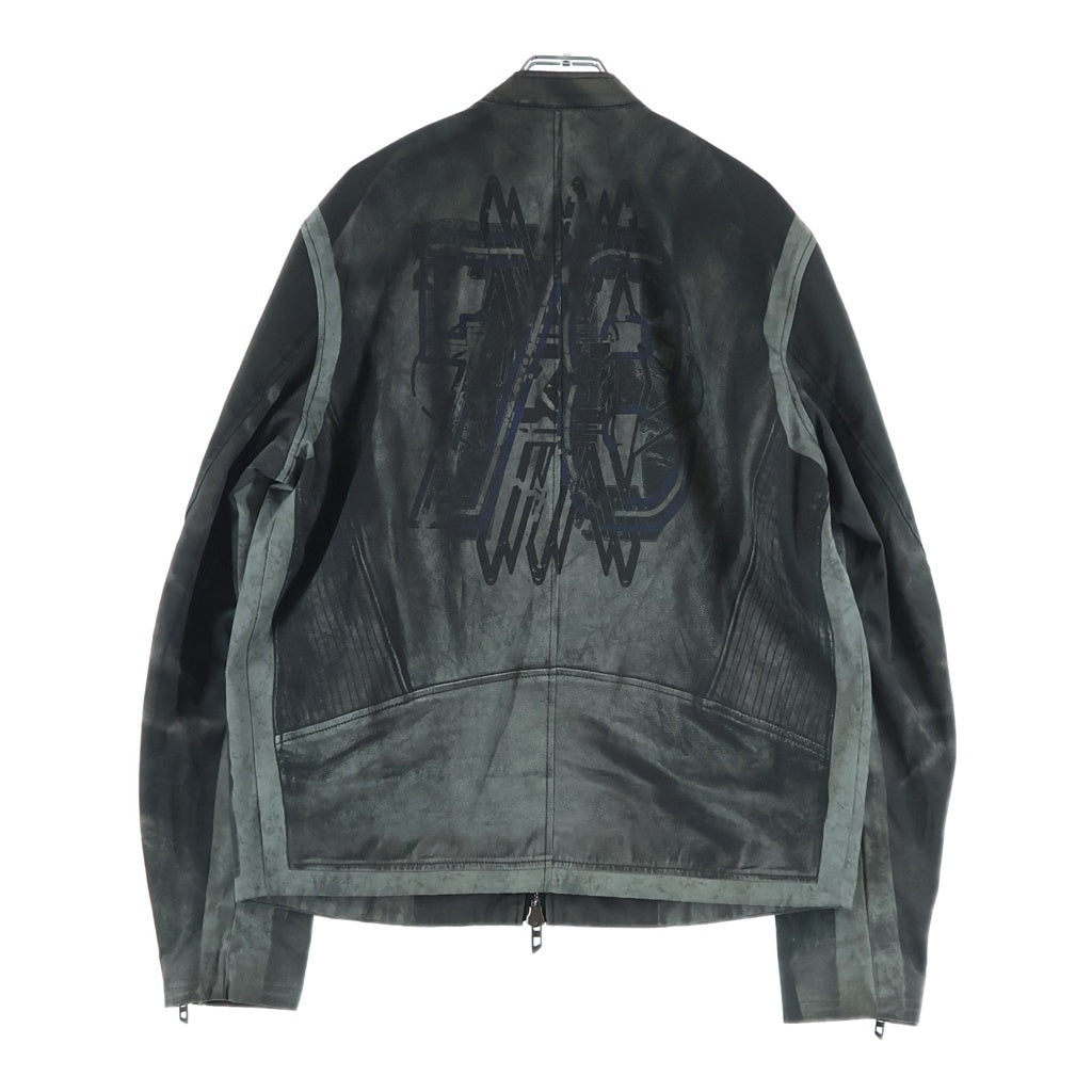 DIESEL(ディーゼル) J-EVERT ナイロンブルゾン フロントロゴ ジャケット グレー A18508