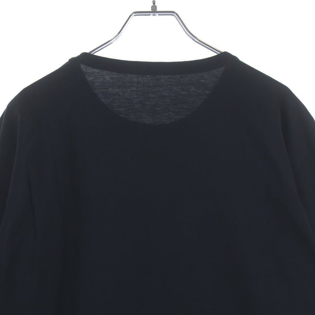 Alexander McQueen(アレキサンダーマックイーン) フロントロゴプリント長袖Tシャツ カットソー ブラック 750668QVZ15