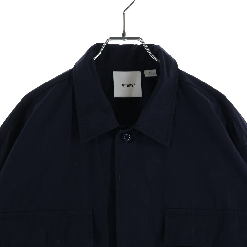 WTAPS(ダブルタップス) 26SS JMOD / LS / NYCO. WEATHER. CORDURA バックプリントファティーグジャケット ネイビー 261WVDT-SHM02
