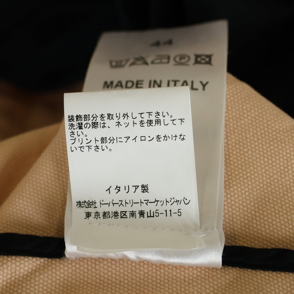 RAF SIMONS(ラフシモンズ) 21SS MEDIUM LENGTH DENIM PARKA ミディアム レングス デニム モッズコート フーデッドコート ピンク 211-M710