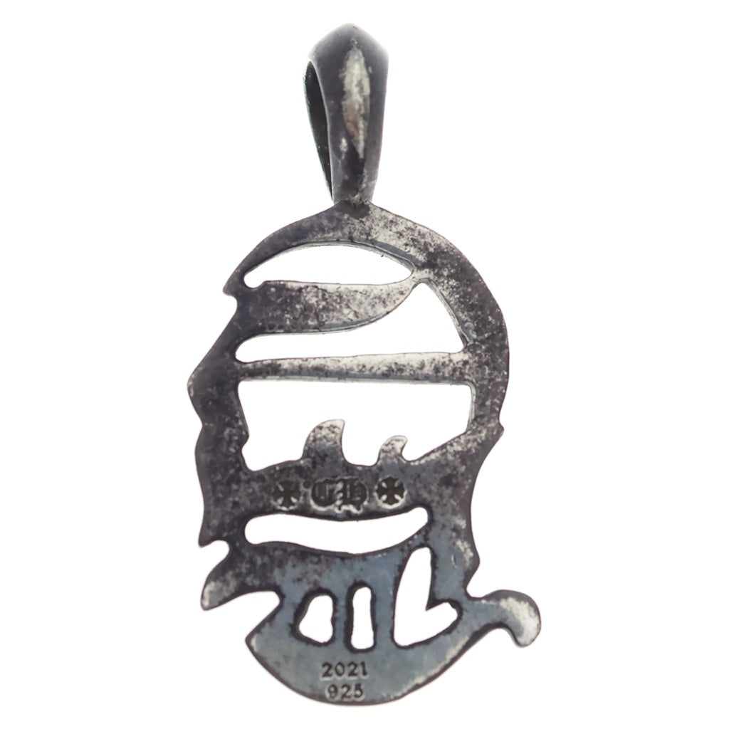 CHROME HEARTS(クロムハーツ) CH バーティカルロゴ チャーム ネックレストップ シルバー