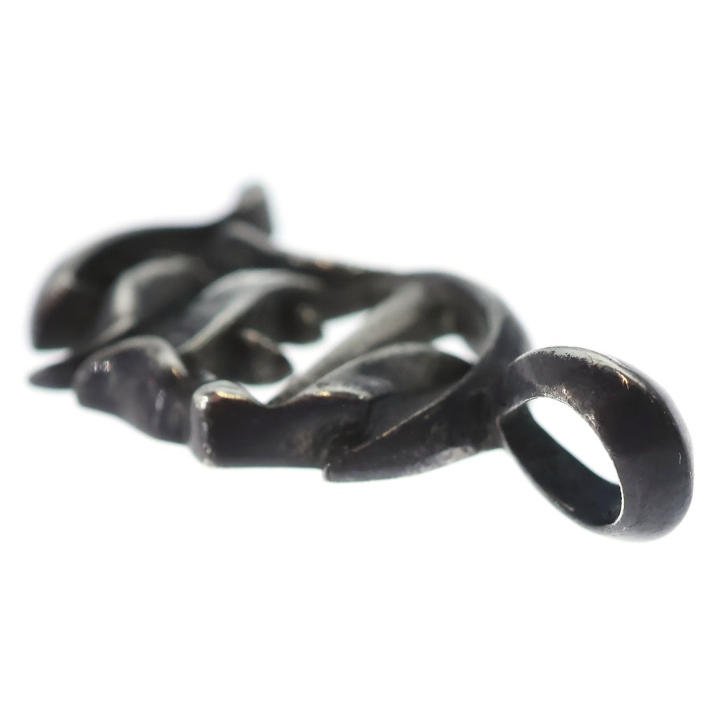CHROME HEARTS(クロムハーツ) CH バーティカルロゴ チャーム ネックレストップ シルバー
